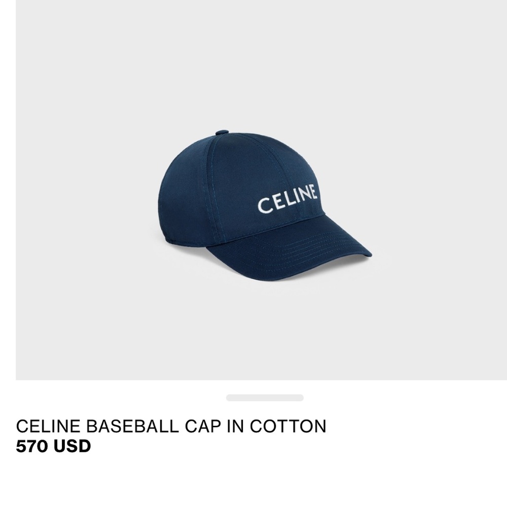 Celine baseball cap